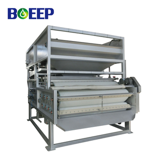 Continuous Gravity Belt Filter Press Sludge Dewatering for Sewage Water Plant