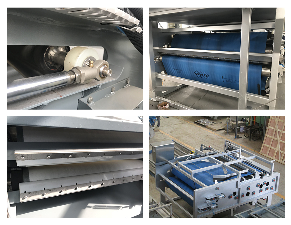 Decanter Sludge Dewatering Belt Press with Gravity Thickener for