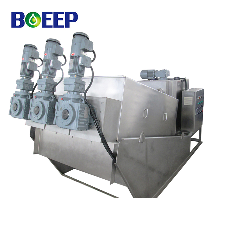 Pharmacy Wastewater Treatment Boeep Activated Sludge Filter Screw Press Dewatering