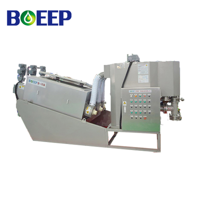 Full Automatic Pre-thickening Volute press Dehydrator for Oily Sludge